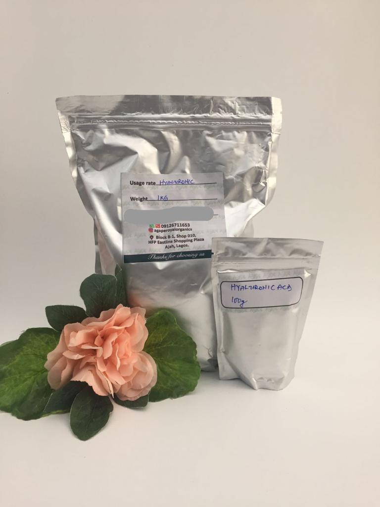 Hyaluronic Acid Powder cosmetic humectant ingredient for serums moisturizers gels creams and hydrating formulations