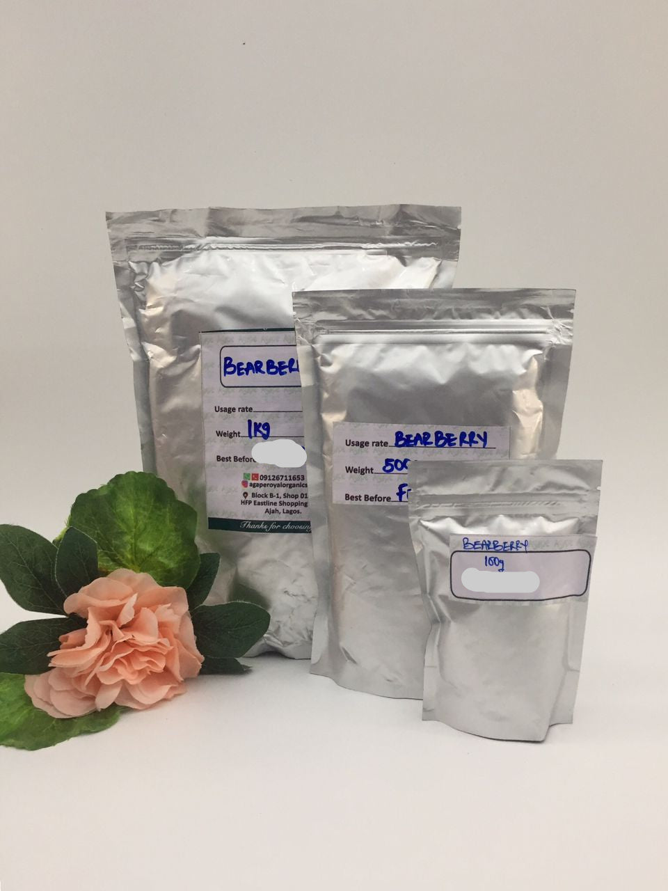 Bearberry Extract Powder water-soluble botanical cosmetic powder for serums creams lotions masks and rinse-off body care formulations