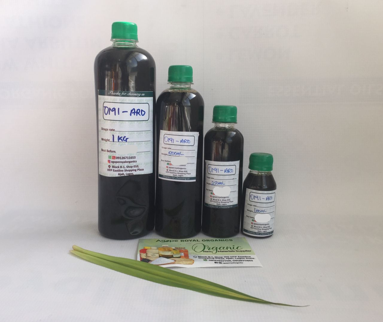 Omi Aro Herbal Water traditional black soap formulation liquid for African black soap paste soap body wash and rinse-off cosmetic blends