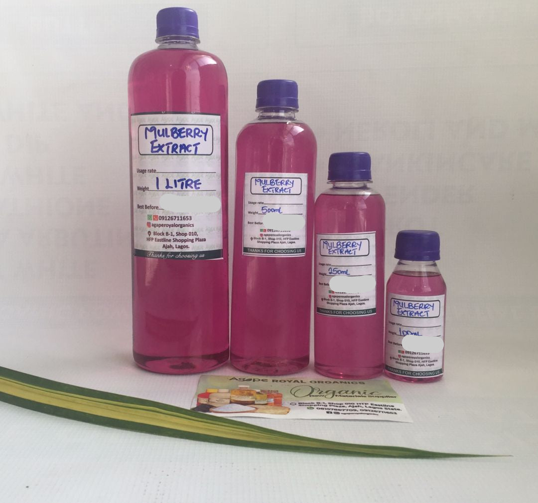 Mulberry Liquid Extract botanical cosmetic extract for serums toners creams lotions masks and body care formulations