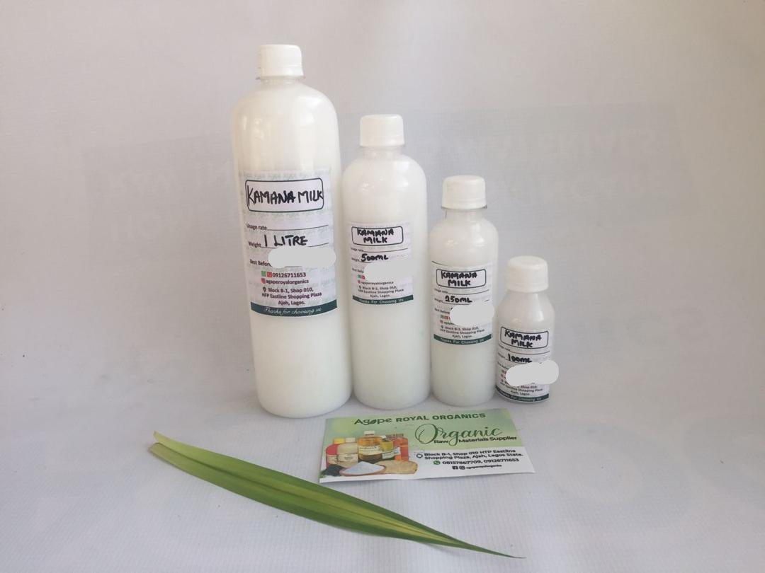 Raw Egyptian Milk cosmetic pro-mixing milk concentrate for creams lotions body milks body oils and glow oil formulations
