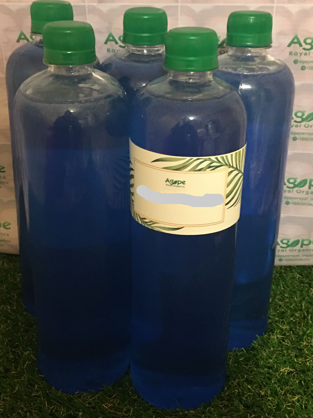 Blue Cosmetic Oil Concentrate cosmetic pro-mixing oil for creams lotions scrubs soaps and body care formulations