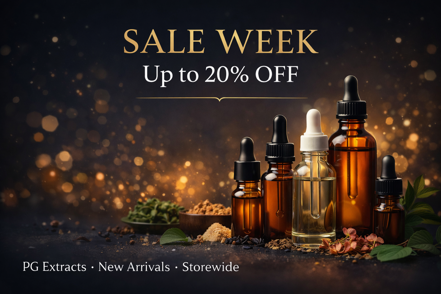 Sale Week — Up to 20% OFF