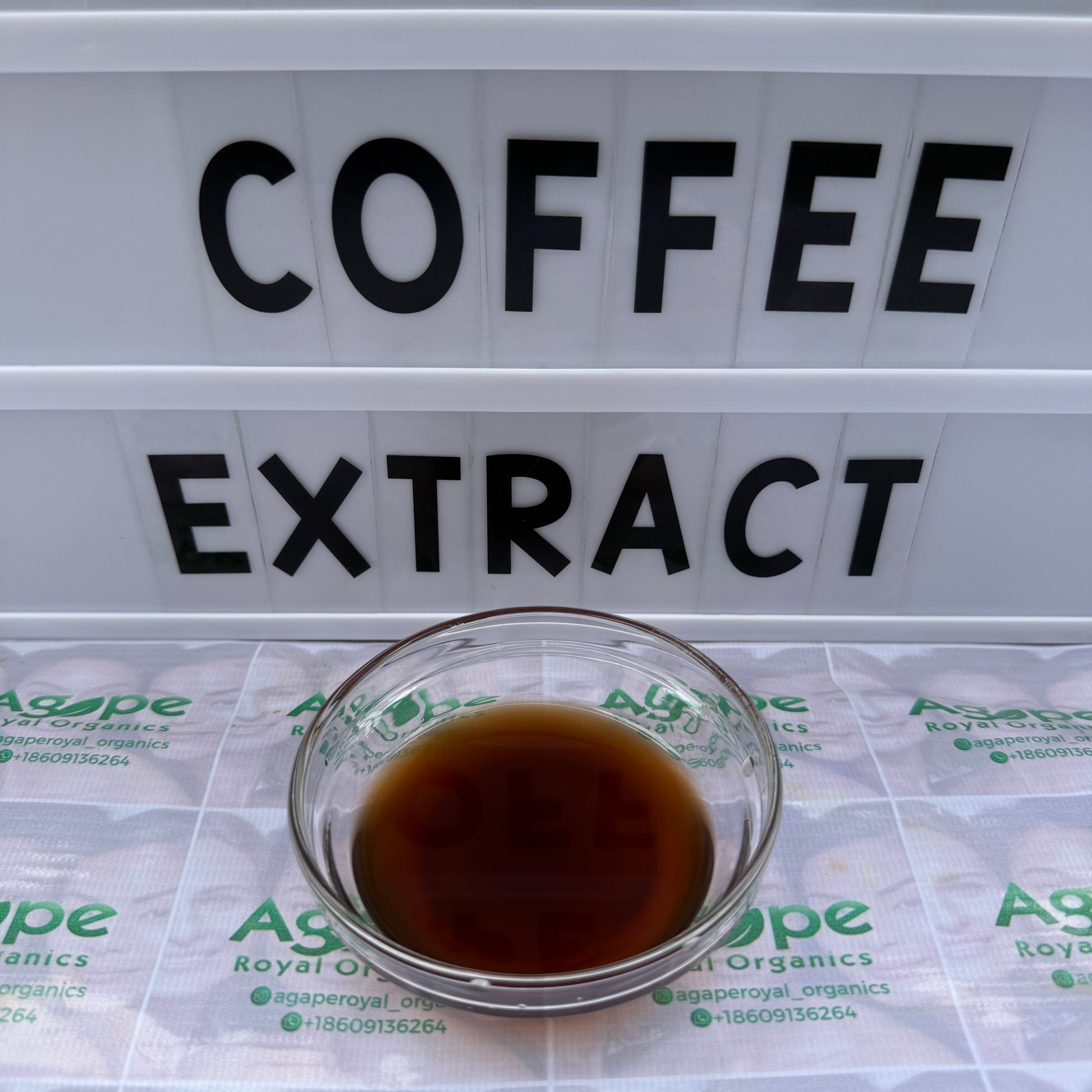 Coffee Extract PG water-free glycerin-free botanical extract for cosmetic formulations