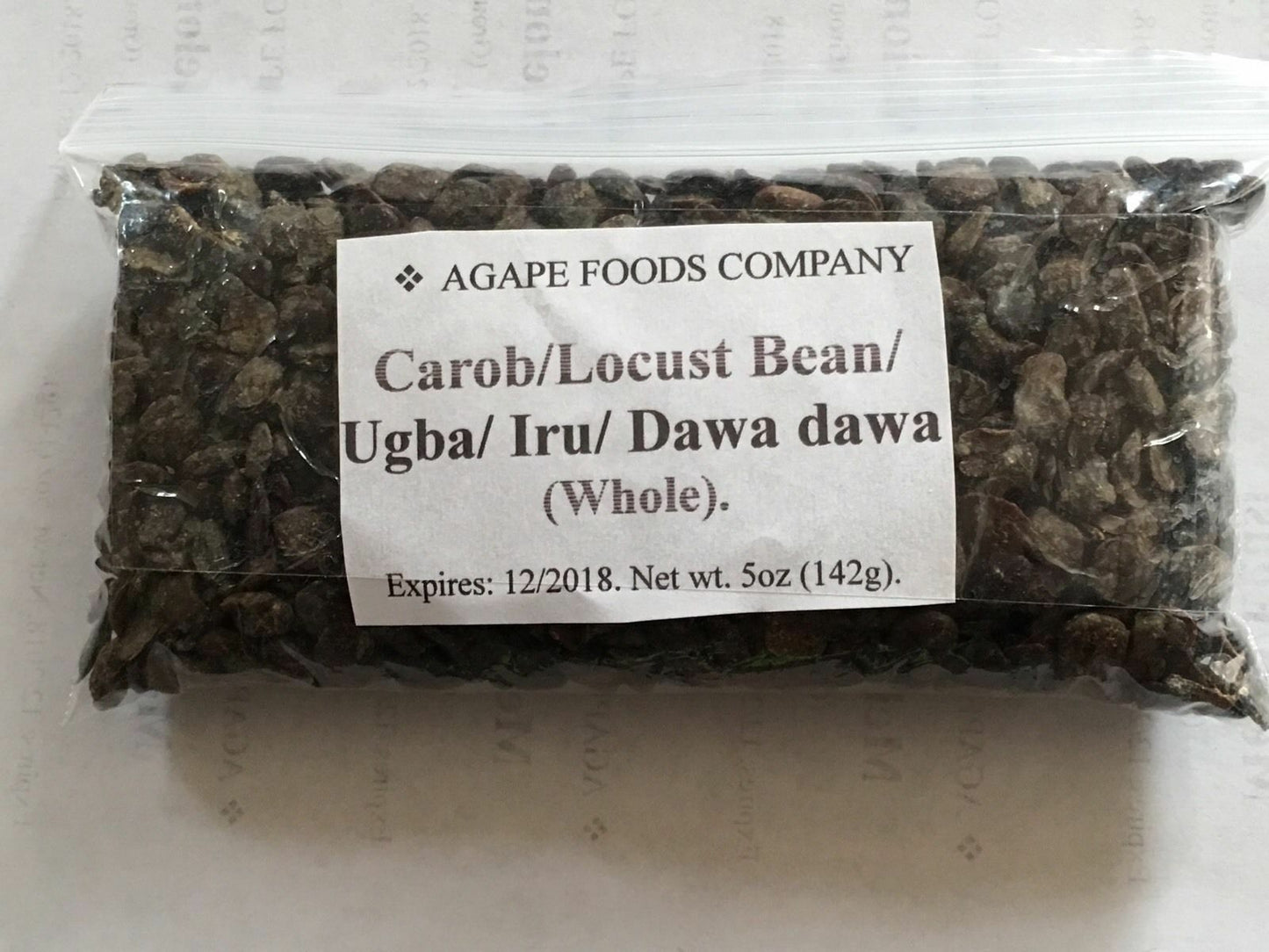 Carob/ Locust Bean/ Ugba/ Iru/ Dawa dawa. (PICK YOUR WEIGHT SIZE)