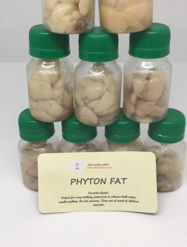 Python Fat for stretch mark treatment