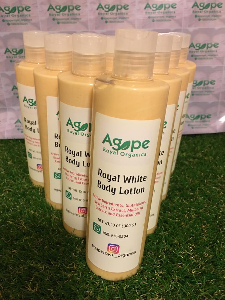 Royal White Body Lotion, Whitening Body Lotion, gives up to 5 Shades lighter