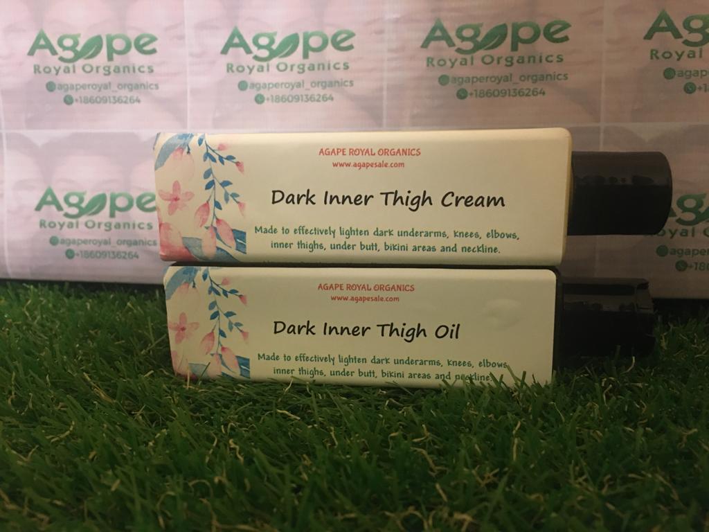 Intense Whitening Cream For Dark Inner Thighs, Dark Underarms, Bikini Lightening- Combo set