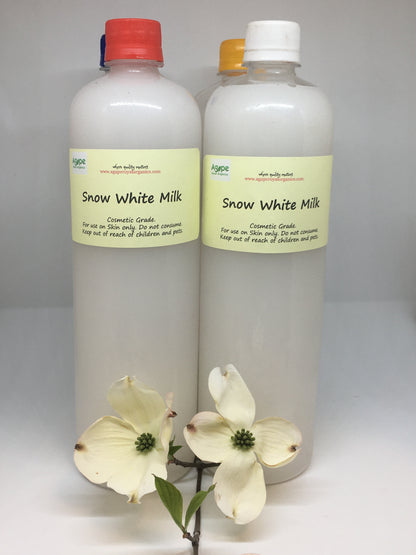Snow White Milk for Flawless white skin and Pro mixing